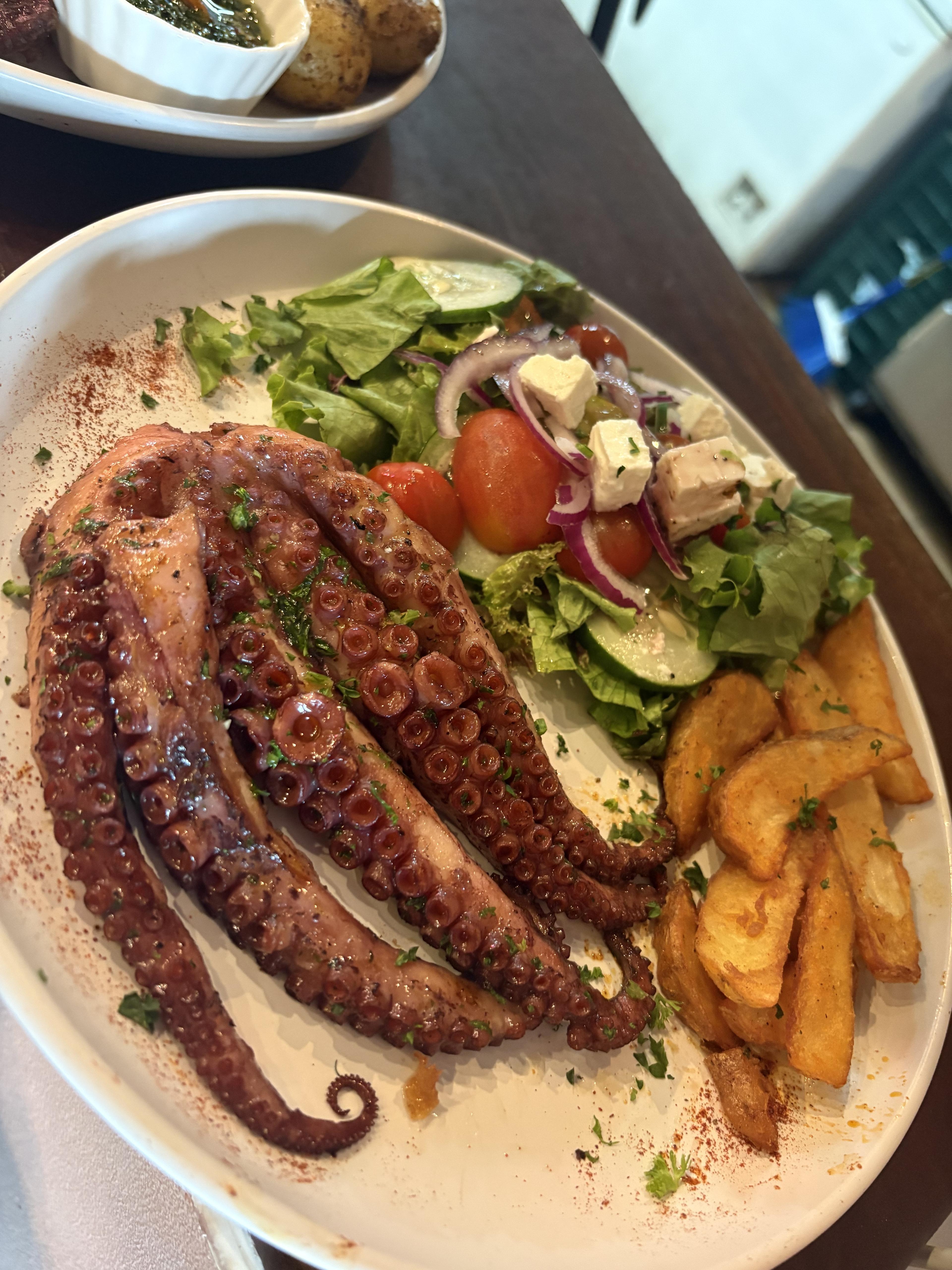 Pulpo a la Parrilla