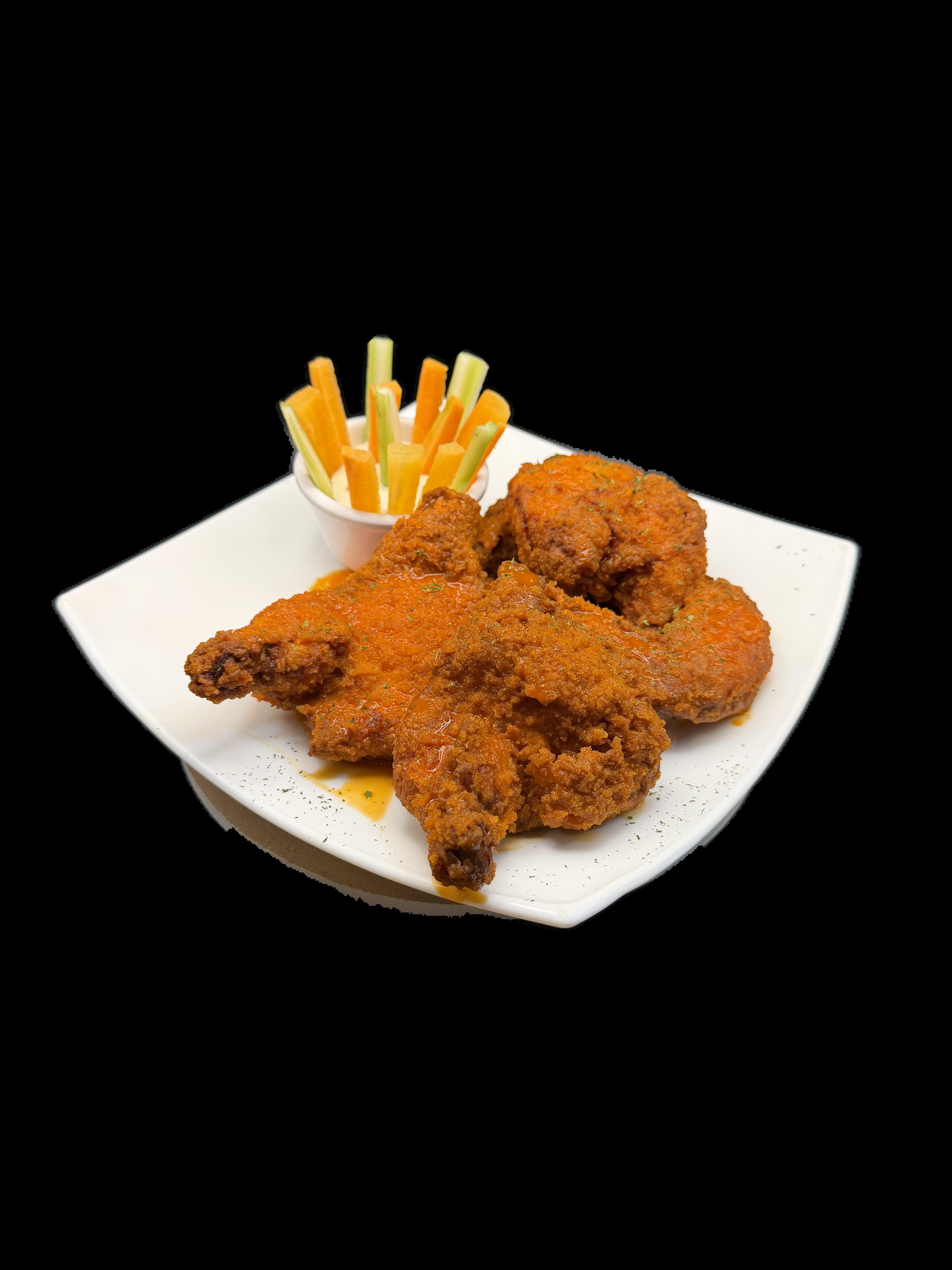 Buffalo/BBQ Wings x 6